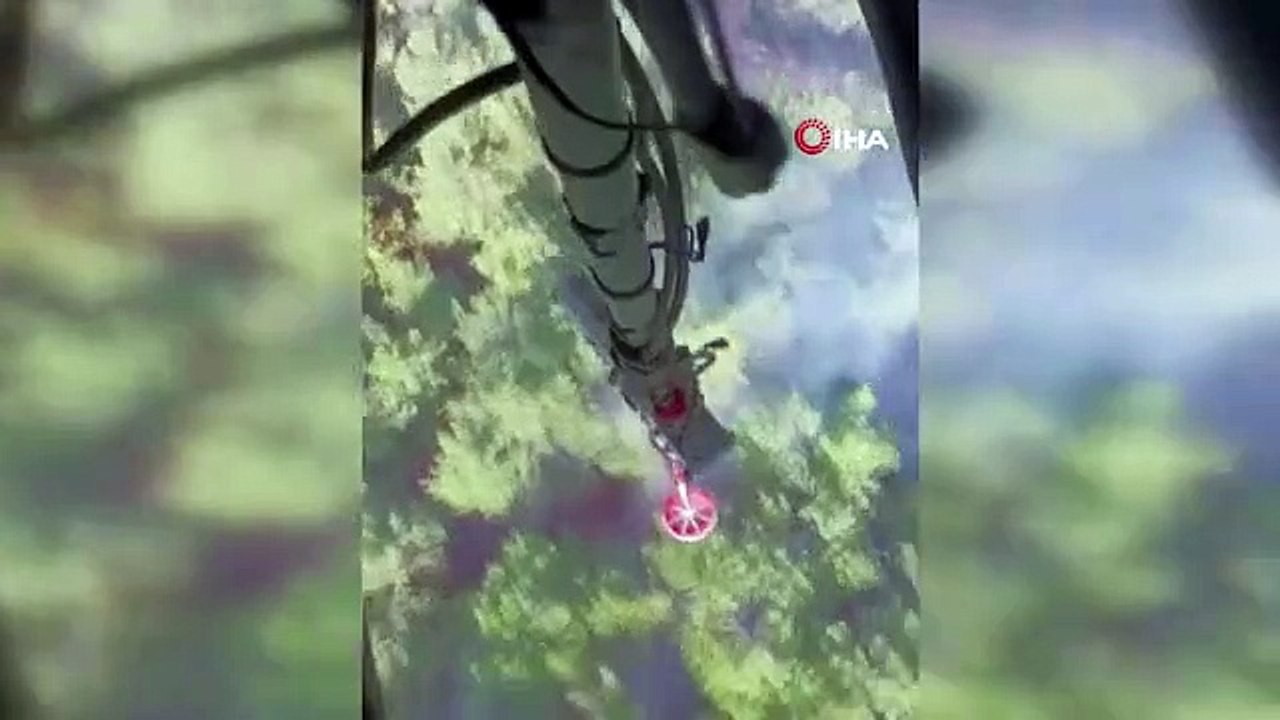 Incendie de forêt maîtrisé à Adana Kozan