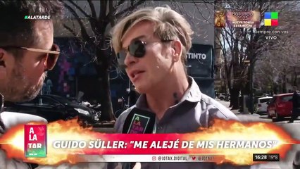 El enojo de Guido Süller con su hermana Silvia