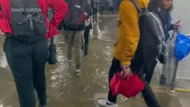 Nueva York inundada por lluvias torrenciales
