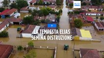 Nuove piogge e inondazioni in Grecia, precipitato un elicottero