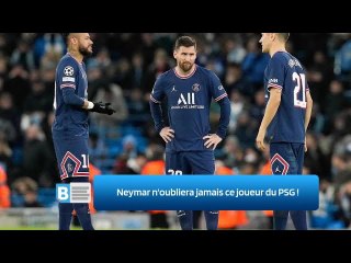 Neymar n'oubliera jamais ce joueur du PSG ‍!