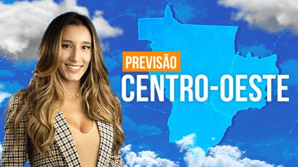 Previsão Centro-Oeste - Temporais no sul de GO e sudoeste de MT