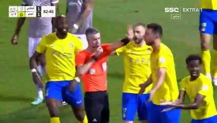 هدف رونالدو القاتل في مرمي الطائي بالدوري السعودي