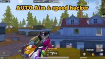 Pubg mobile hacker gameplay  auto aim speed hacker