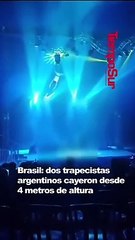 Se cayeron desde 4 metros de altura