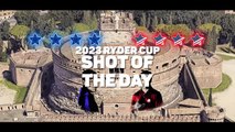 Ryder Cup Shot of the Day - Rahm sinks sensational chip on hole 16