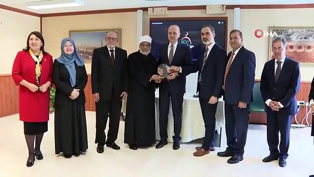 Le président de la Grande Assemblée nationale turque, Numan Kurtulmuş, a visité le Centre culturel islamique