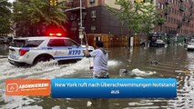 New York ruft nach Überschwemmungen Notstand aus