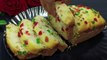 कढ़ाई में बनाये 4 चीजों से दुनिया का सबसे आसान केक _ Eggless Vanilla Sponge Tutti frutti Cake Recipe