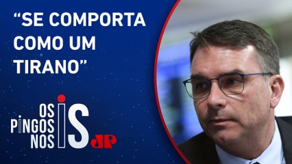 Flávio Bolsonaro vai na contramão de Valdemar Costa Neto e afirma que não quer Dino no STF