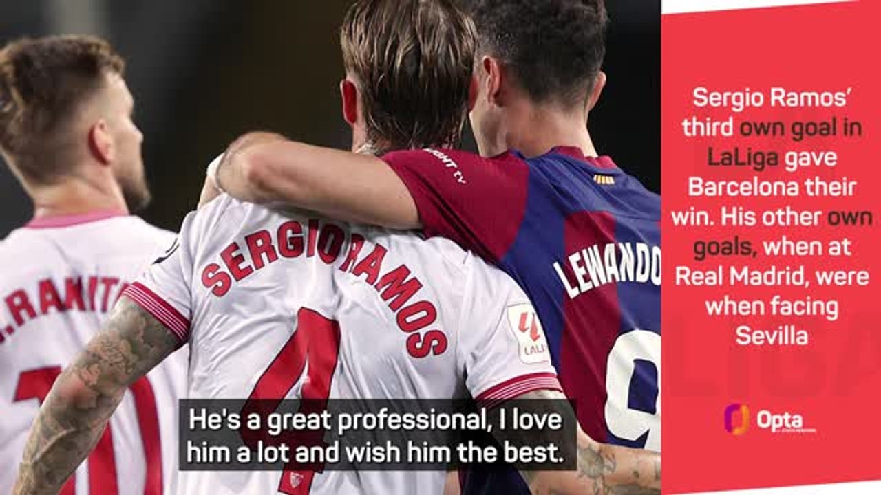 Xavi sympathetic after Sergio Ramos own goal gi...