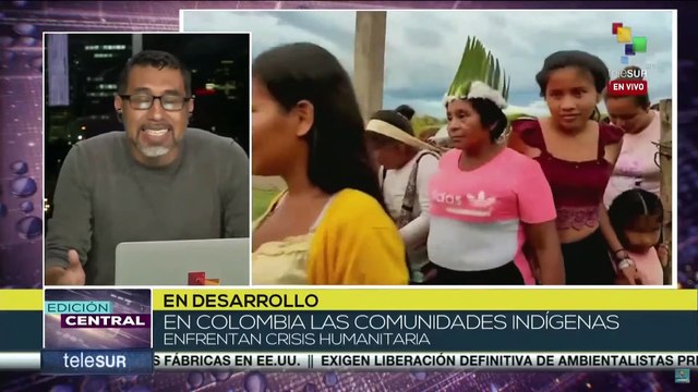 Colombia: Comunidades indígenas denuncian crisis humanitaria producto de enfrentamientos armados