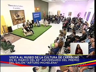 Download Video: Min. de Cultura Ernesto Villegas: Venezuela es la cuna de grandes artistas del arte cinético