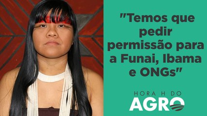 "Para que mais terra se o índio não tem liberdade em sua área?", questiona indígena | HORA H DO AGRO