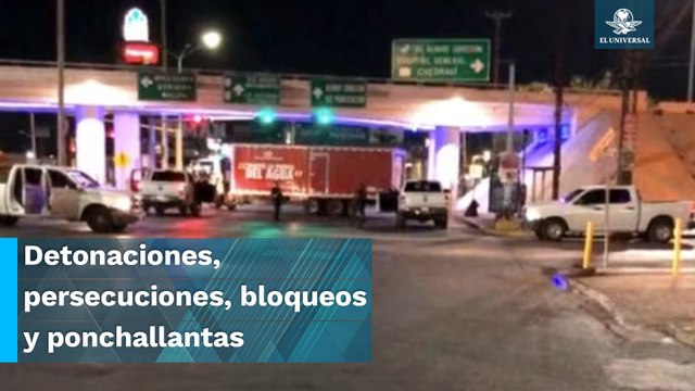 Balaceras, bloqueos y persecuciones, otra noche de terror en Reynosa, Tamaulipas