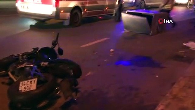 Kartal'da Motosiklet ve Otomobil Çarpıştı: 2 Kişi Yaralandı