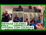 Vídeo mostra comemoração de jogadores do time Al Hilal no vestiário, atual clube de Neymar