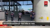 Se refuerza seguridad tras riña entre comerciantes en estación del Tren Interurbano