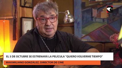 El 5 de octubre se estrenará la película quiero volverme tiempo