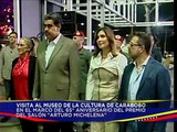 Pdte. Maduro Visita el Museo de la Cultura de Carabobo por el 65 aniversario del Premio Michelena