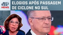 Protagonismo de Geraldo Alckmin gera “ciúmes” no governo; Dora Kramer comenta