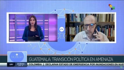 Colussi: "Gobierno de Giammattei ha coptado todos los poderes democráticos de Guatema"