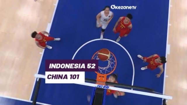 Highlight Asian Games 2023 : Timnas Basket Putri Indonesia Digebuk Tuan Rumah China