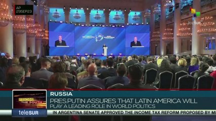 Putin assures that Latin America will play a leading role in world politics