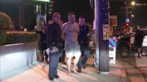 Shirtless man and his dog lead LAPD on 10-mile chase — in a golf cart