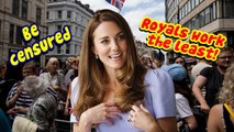 Kate Middleton Criticized for Working Just 90 Engagements This Year