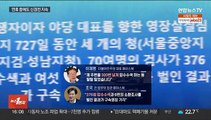 '압수수색 376번' 공방…검찰-이재명 신경전 지속