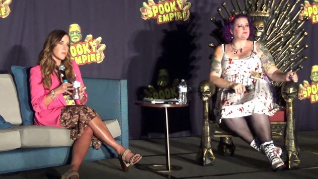 Buffy & Angel Actress Julie Benz Q&A Panel at Spooky Empire