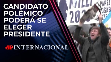 Download Video: Javier Milei segue como favorito à presidência na Argentina | JP INTERNACIONAL