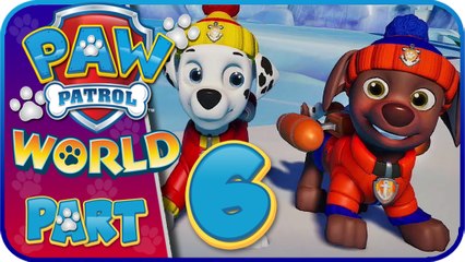 PAW Patrol World Walkthrough Part 6 (PS4) 100% Saving Jake's Mountain