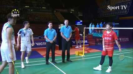 Carnando-Marthin (INA) vs Lee-Wang (TPE) VICTOR Hong Kong Open 2023 (SF)