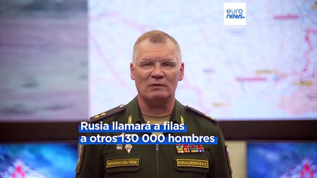 Ucrania | Putin nombra a un excomandante de Wagner y llama a filas a otros 130 000 rusos