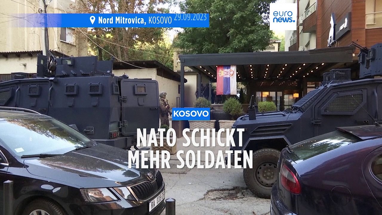 Können nato-soldaten die lage im kosovo beruhigen?