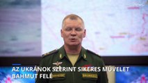Ukrajna az állítja, hogy területeket tudott visszaszerezni Donyeckben