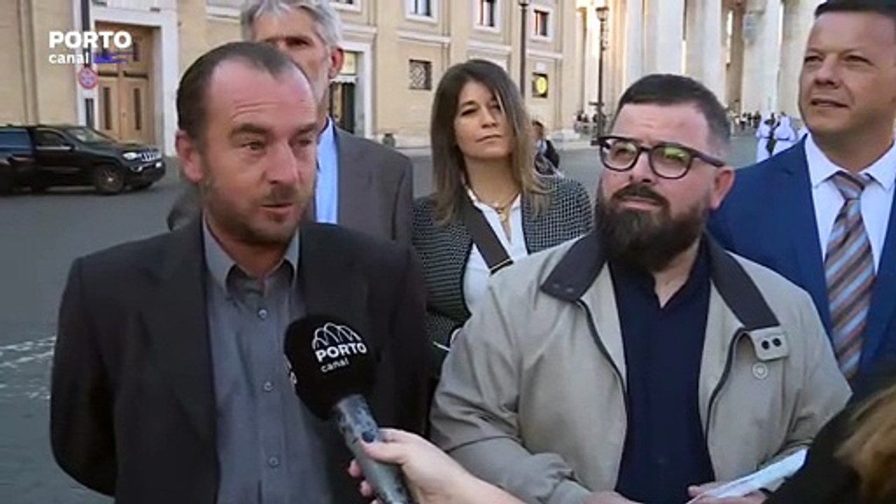 Amigos do distrito do Porto de Américo Aguiar marcam presença no Vaticano para incardinação