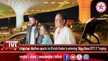 Abhishek Malhan reacts to Elvish Yadav's winning 'Bigg Boss OTT 2' Trophy