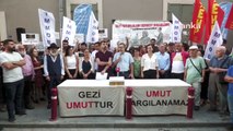 TMMOB İzmir İKK a protesté contre les sanctions prononcées dans l'affaire du parc Gezi