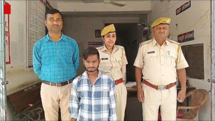 डूंगरपुर: अवैध देसी कट्‌टे सहित युवक गिरफ्तार, जिंदा कारतूस बरामद