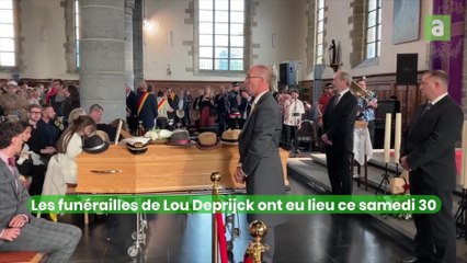 Les funérailles de Lou Deprijck ont eu lieu ce samedi 30 septembre à Lessines.