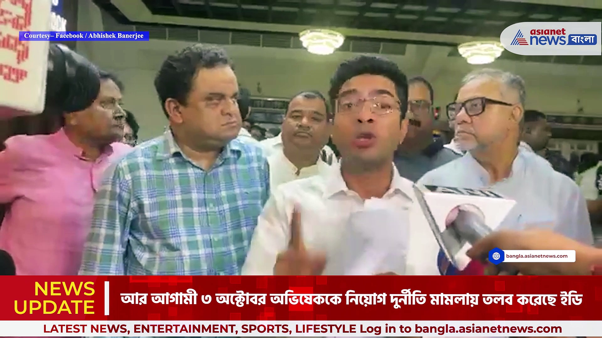 'কেন ৩ তারিখ ডাকল ইডি', তৃণমূলের কর্মসূচির দিন ইডির তলব নিয়ে সরব অভিষেক