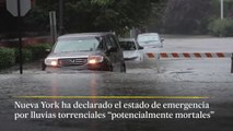 Nueva York declara el estado de alarma por las intensas precipitaciones