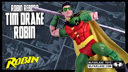 McFarlane Toys DC Multiverse Robin Reborn Tim Drake Robin