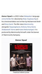 Kannur Squad 2023 Overview