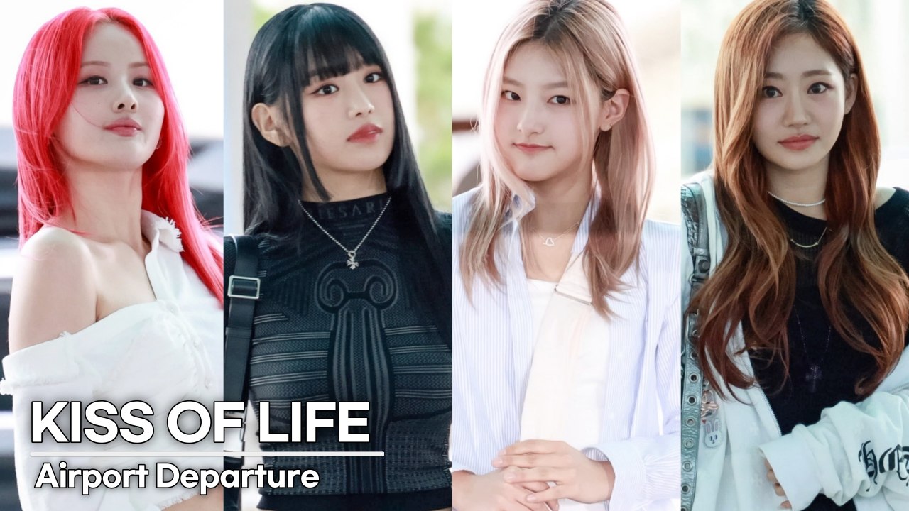 KISS OF LIFE(키스오브라이프) 인천공항 출국 | KISS OF LIFE Airport Departure [4K]