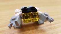 LEGO brick crab transformer robot tutorial and stopmotion animation