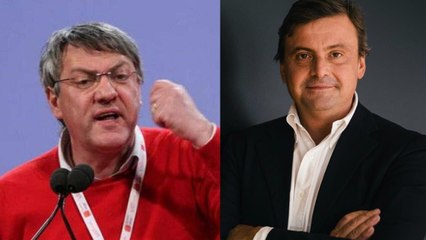 Carlo Calenda contro Landini Perché gli serve il sostegno di Repubblica